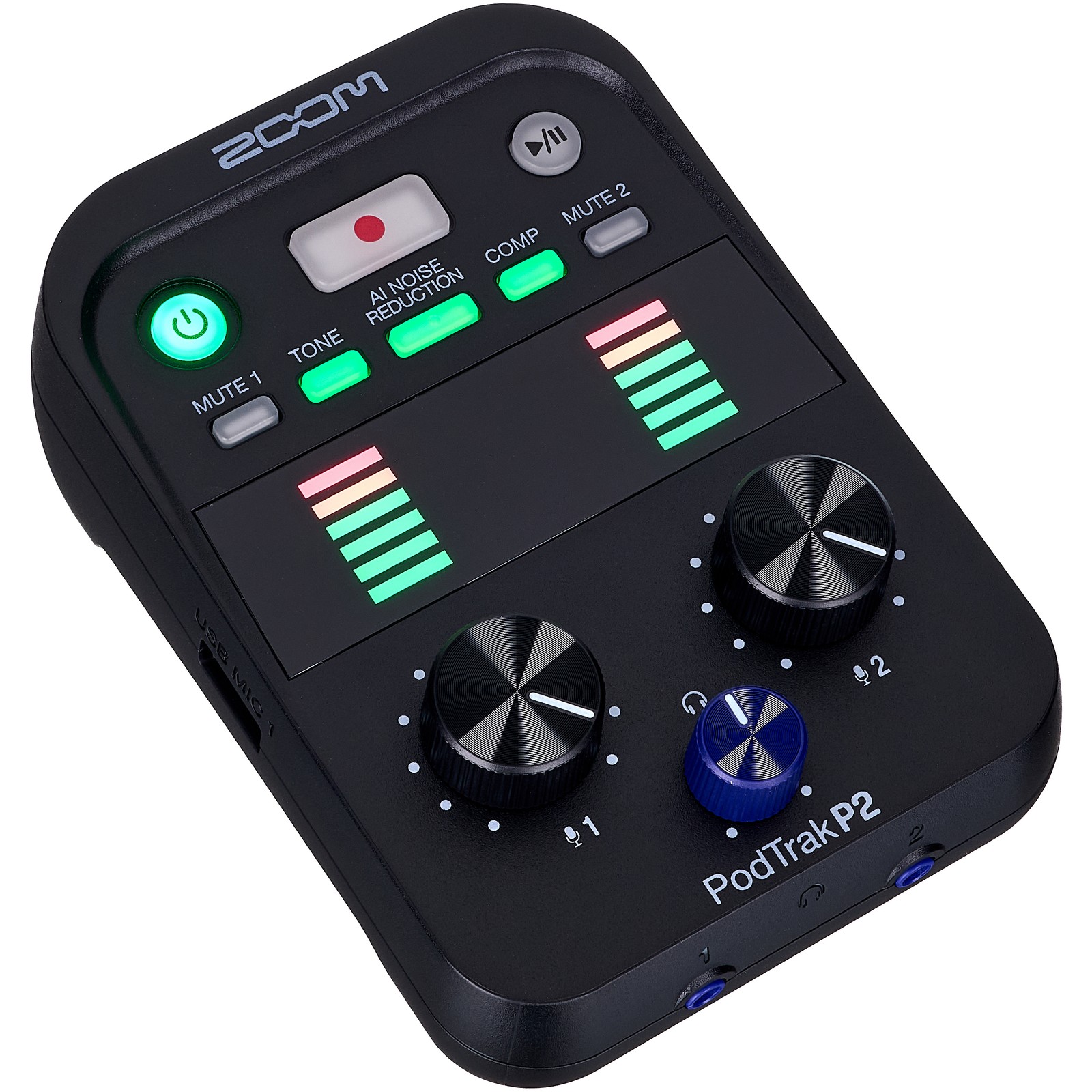 Zoom PodTrak P2 Podcast Recorder