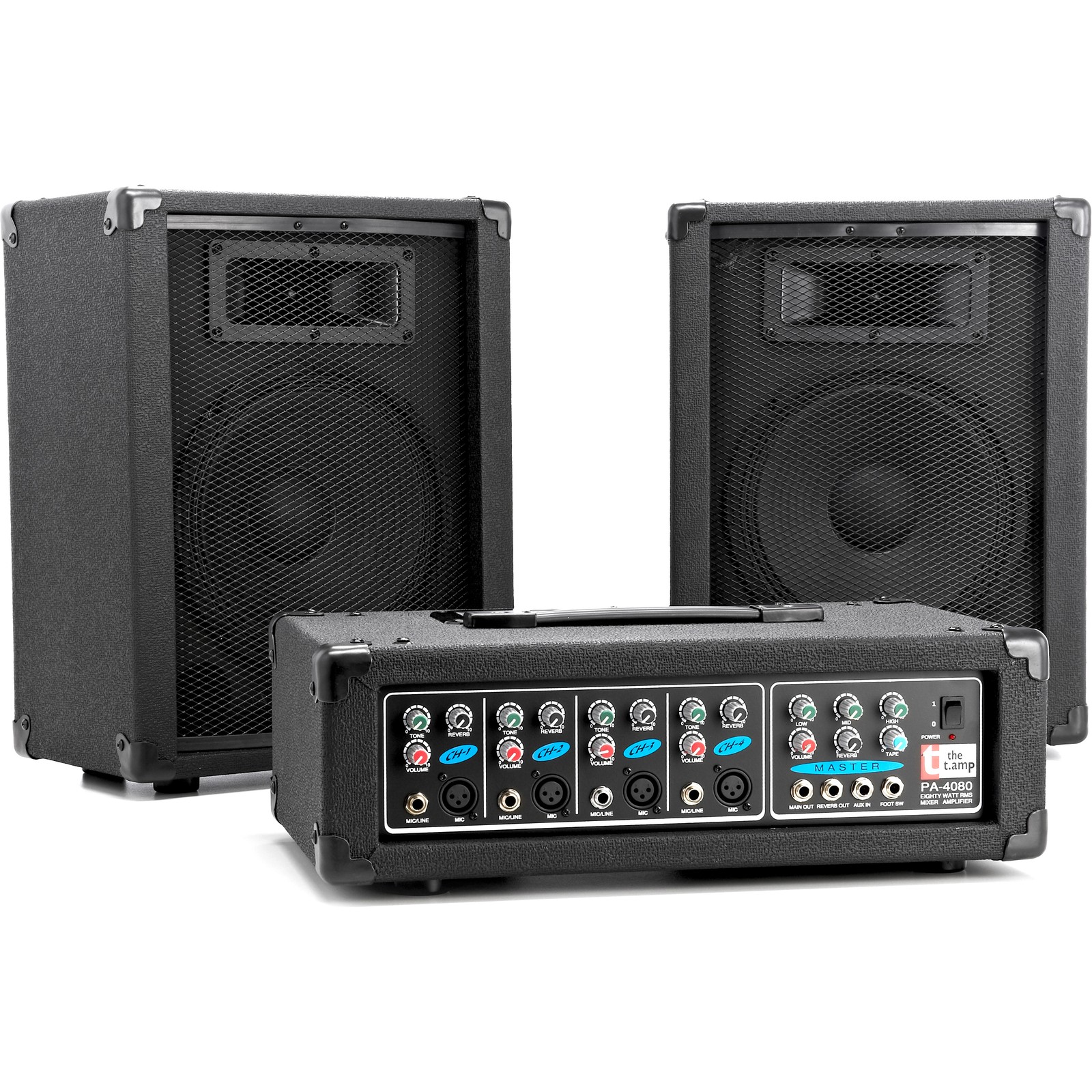 PA 4080 Powermixer Package de the t.amp