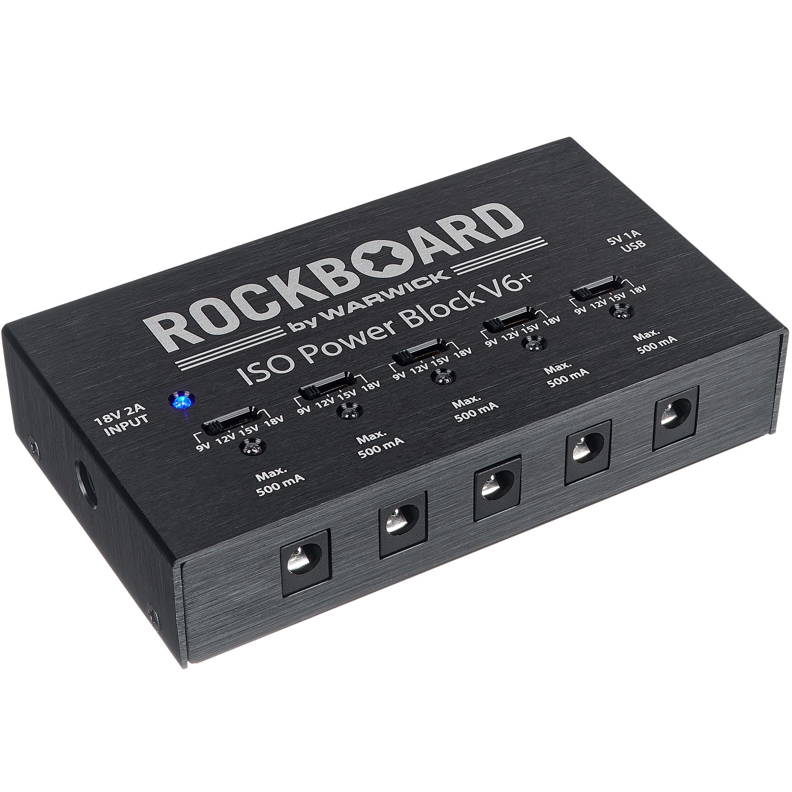 Rockboard ISO Power Block V6+ Multi-Netzteil für Effektgeräte