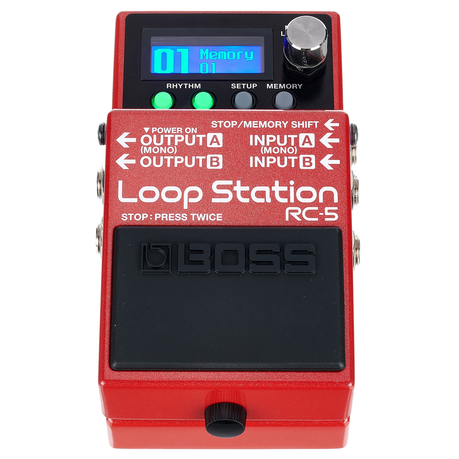 Boss RC-5 Loop Station Effects Pedal for Electric Guitar and Electric Bass