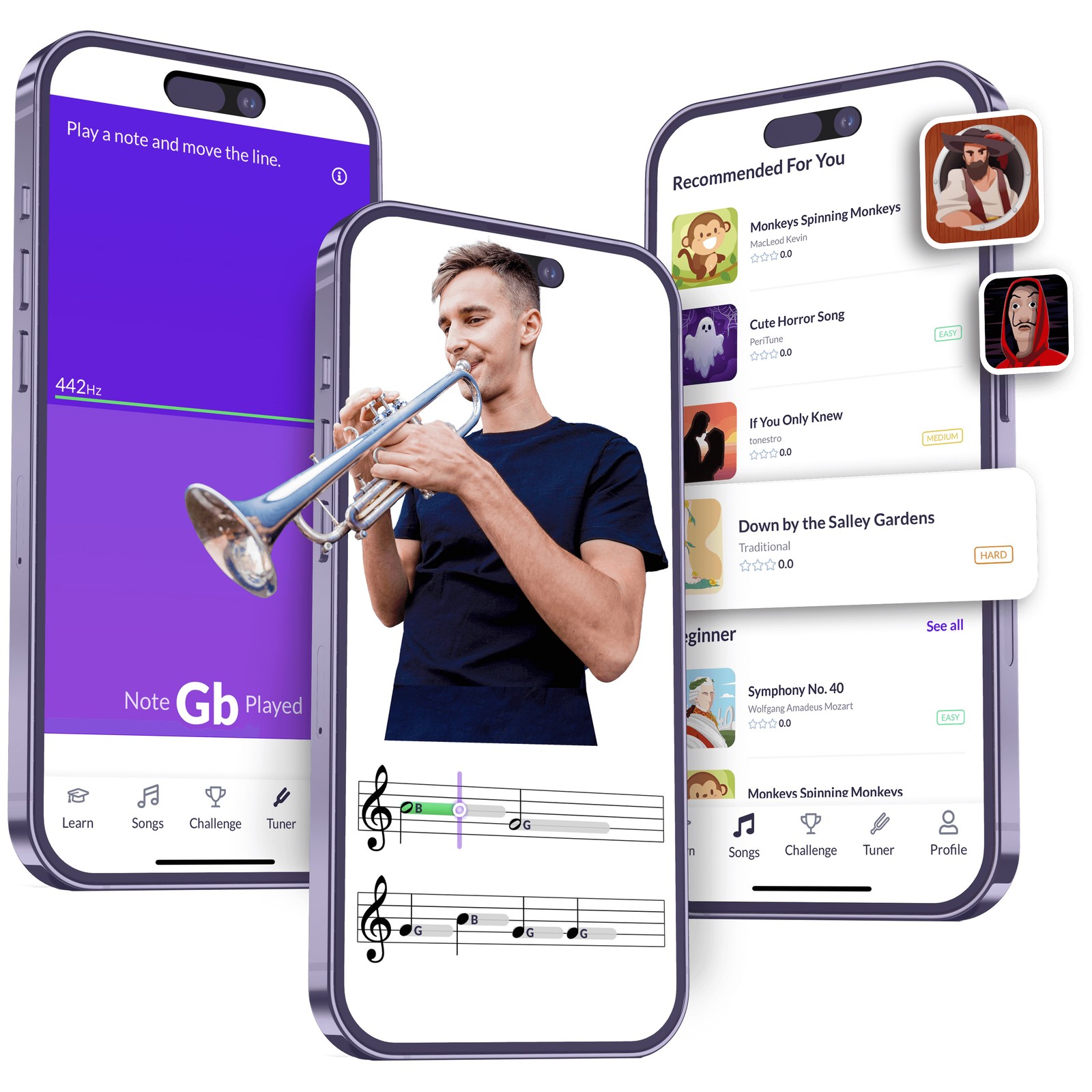 tonestro App für digitalen Musikunterricht