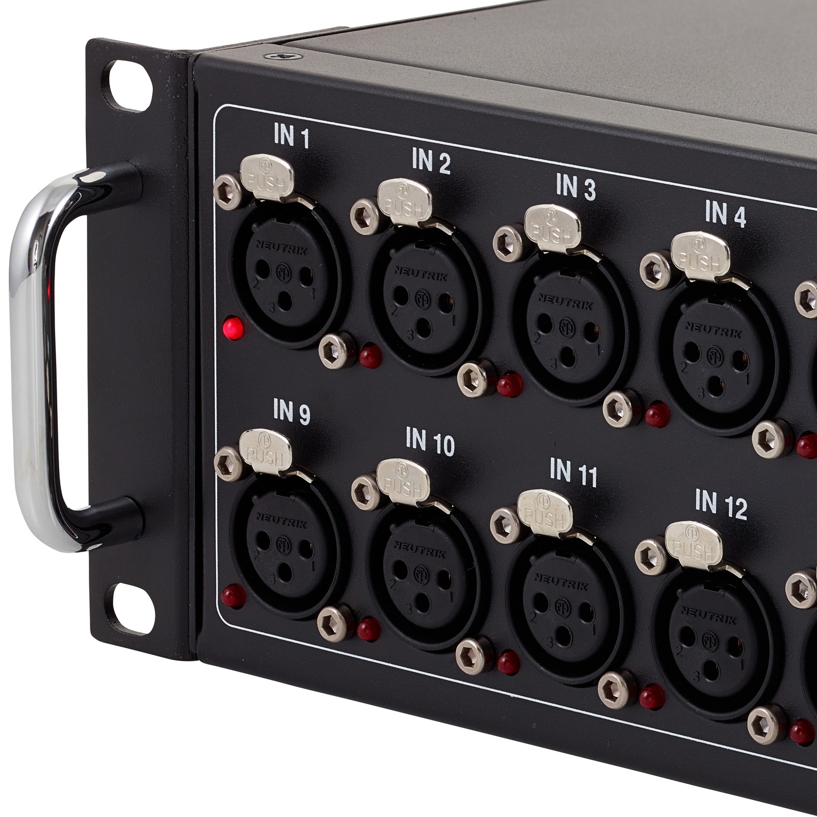 Midas DL16 Stagebox XLR-Anschlüsse