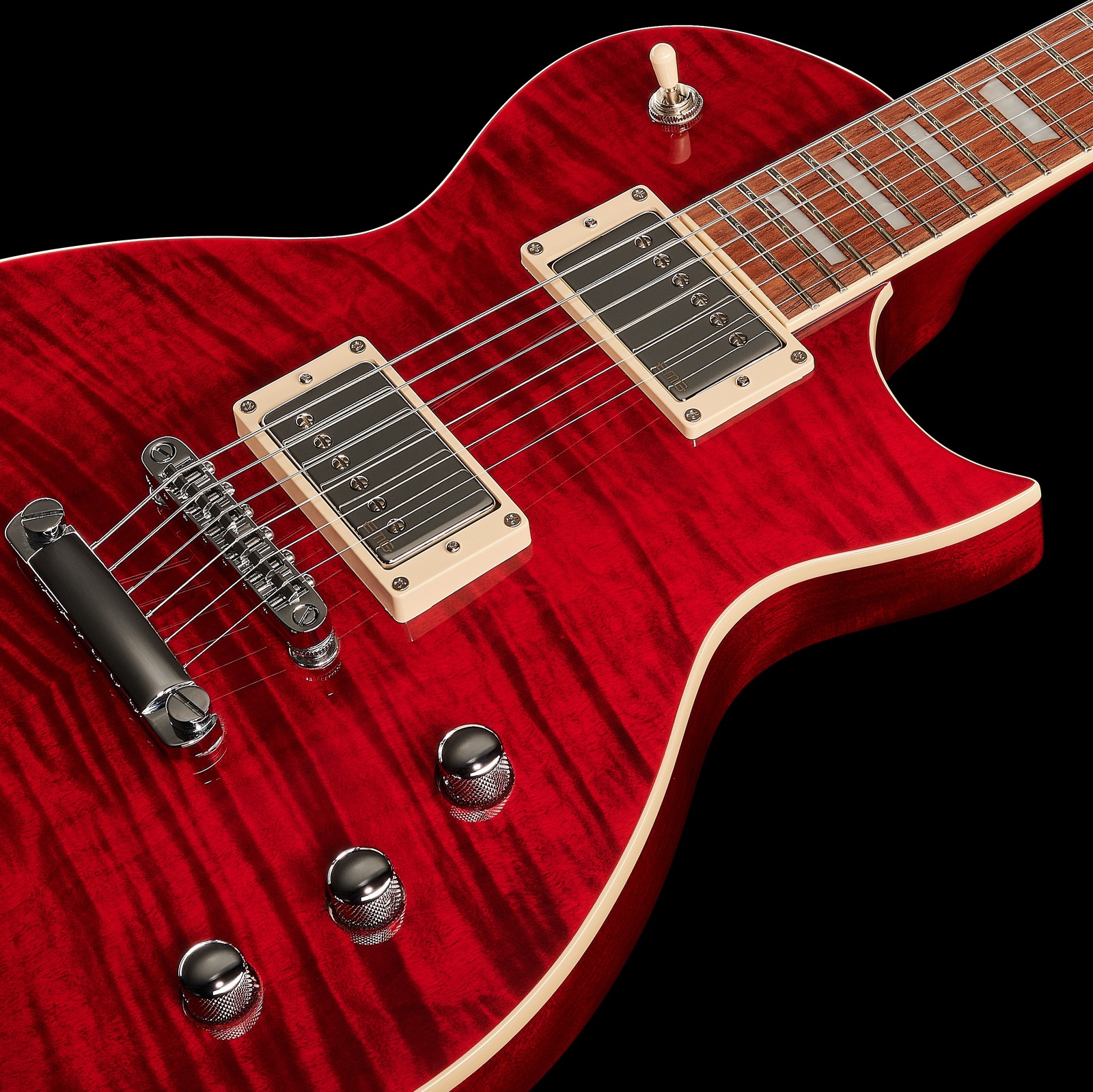 Harley Benton SC-Custom Plus avec EMG Retro Active Hot 70 Covered Ceramic et Alnico-5