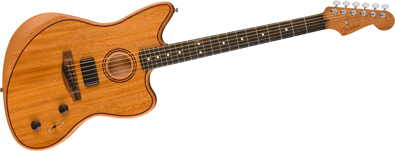 Fender AM Acoustasonic Jazzmaster Modeling-Gitarre