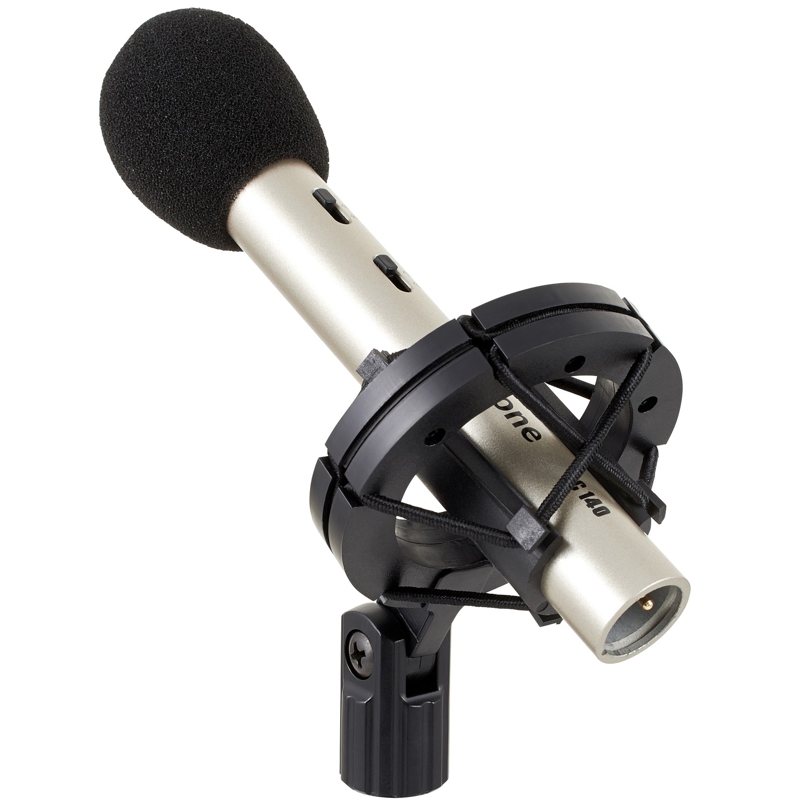 the t.bone SC 140 Kondensator-Mikrofon mit Spinne und Windschutz