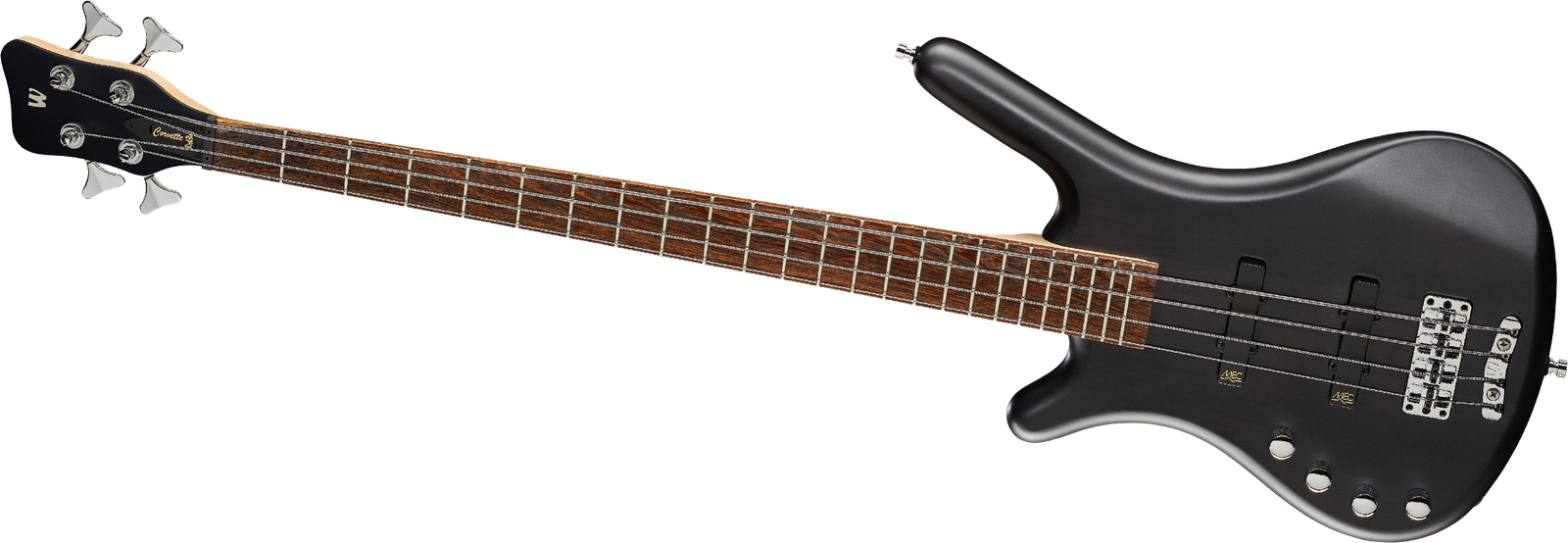 Warwick RockBass Corvette Basic 4 Left-Handed Nirvana Black, left-handed bass guitar