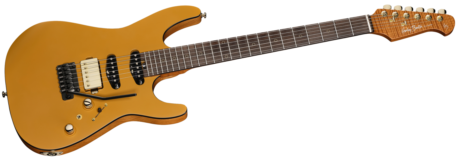 Harley Benton Fusion-IV HSS RW SGD E-Gitarre