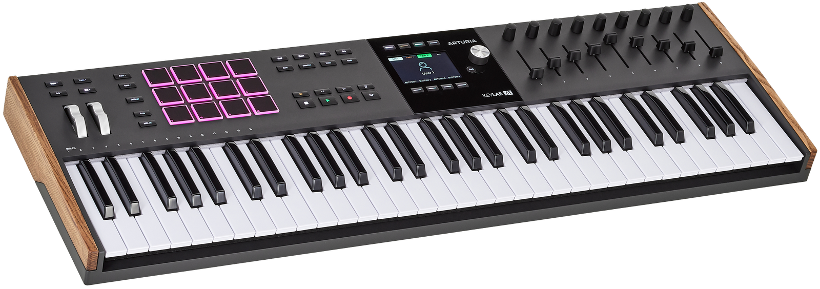 Arturia KeyLab 61 mk3 Black USB MIDI-Keyboard