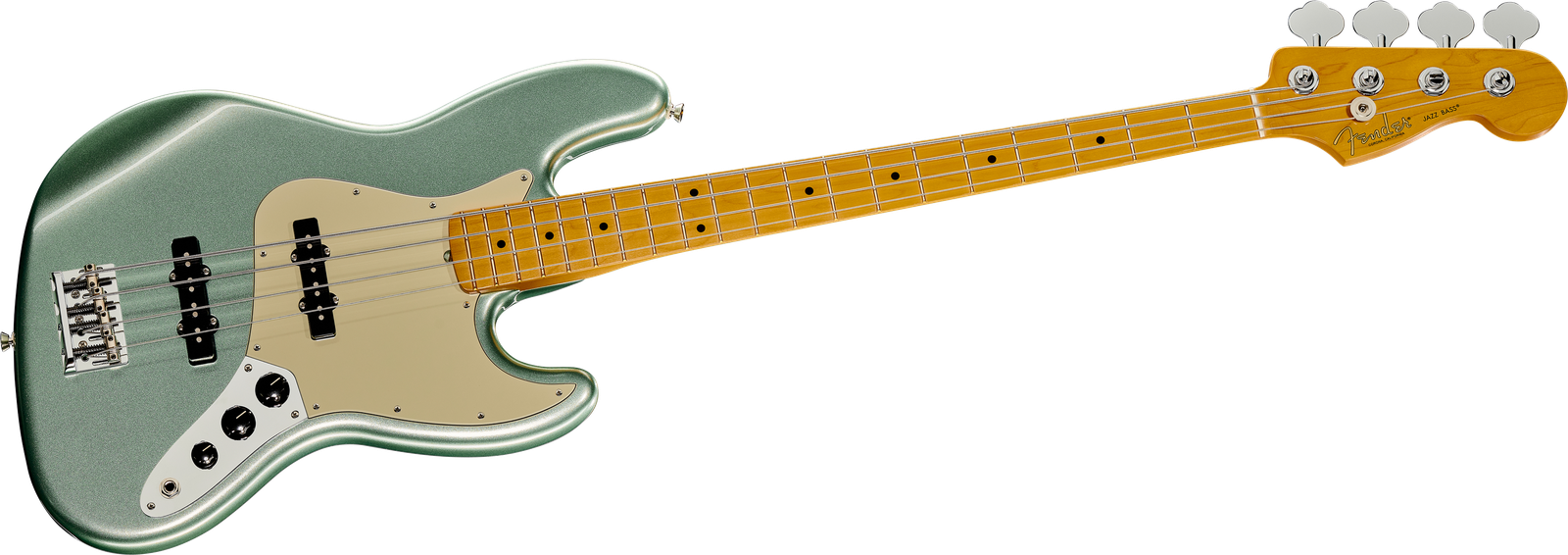 Fender Am Pro II Jazz Bass MYST SFG E-Bass