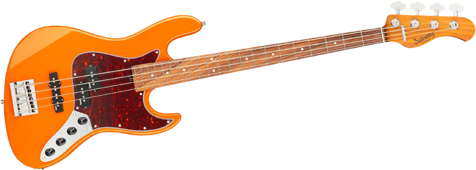 Sadowsky MetroExpress 21 Hybrid PJ 4 Morado Orange, bass guitar