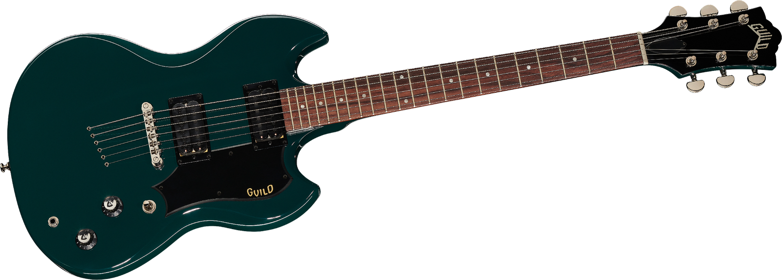  Guild Polara Blue Steel Frontalansicht