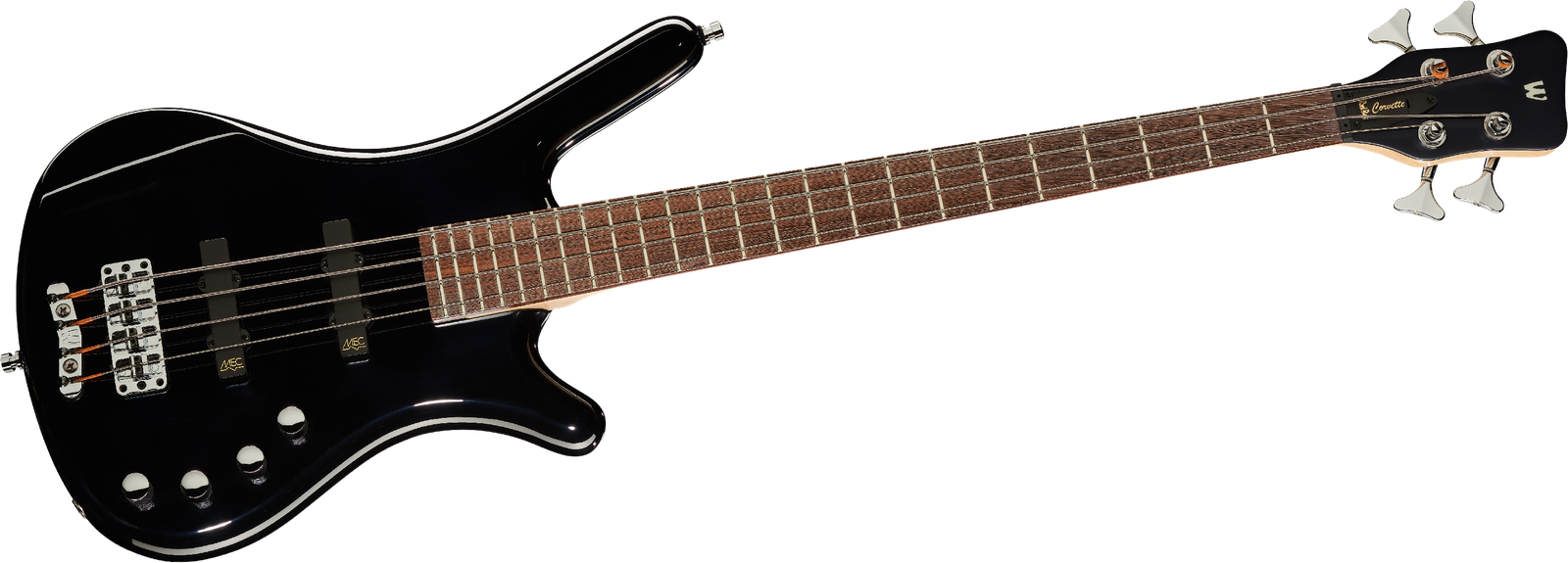 Warwick RockBass Corvette Basic Black Short Scale, electric bass guitar