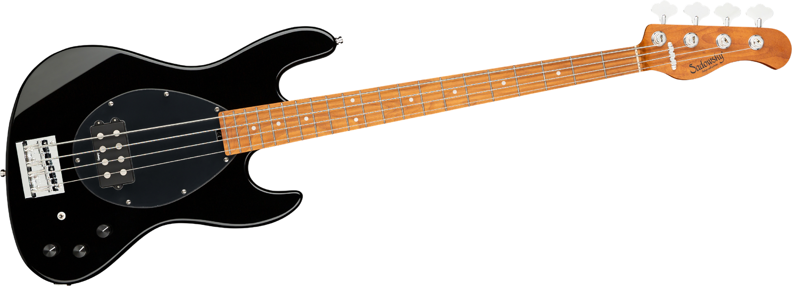 Sadowsky MetroExpress 21 Vintage M4 Maple Black, electric bass guitar