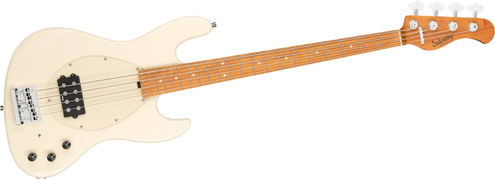 Sadowsky MetroExpress 21 Vintage M4 Maple White, electric bass guitar