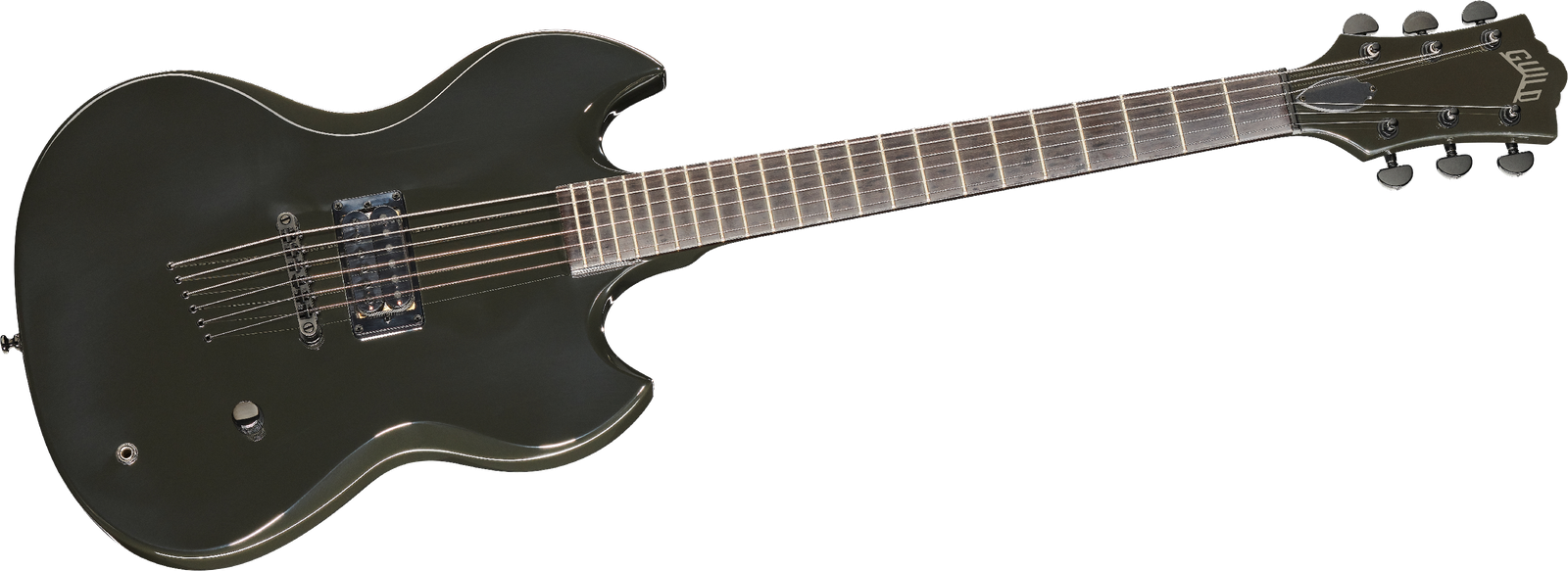  Guild Polara Night Edition Tungsten Frontalansicht