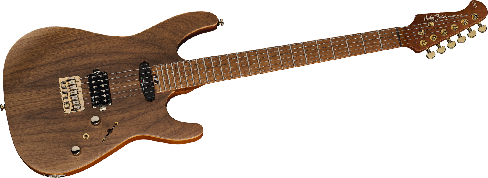 Harley Benton Guitar MAX Fusion Signature WN