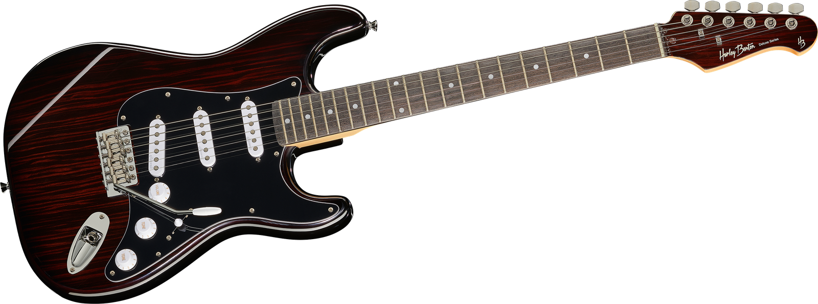 Harley Benton ST-70 Rosewood E-Gitarre von vorne
