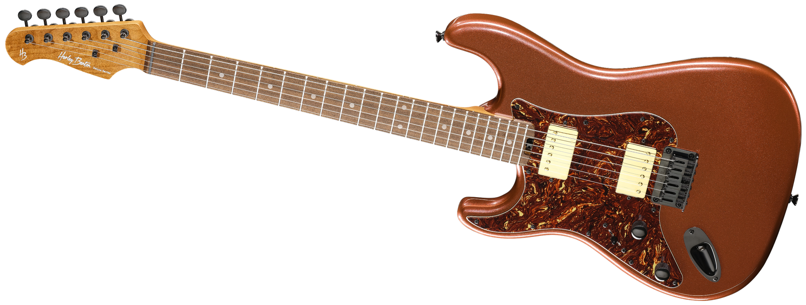 Harley Benton ST-Modern HH LH RBM E-Gitarre