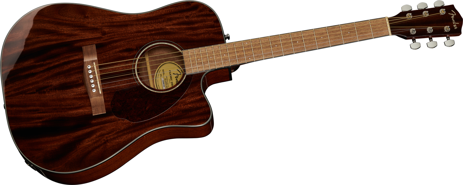 Fender CD-140SCE All Mah Westerngitarre mit Tonabnehmer