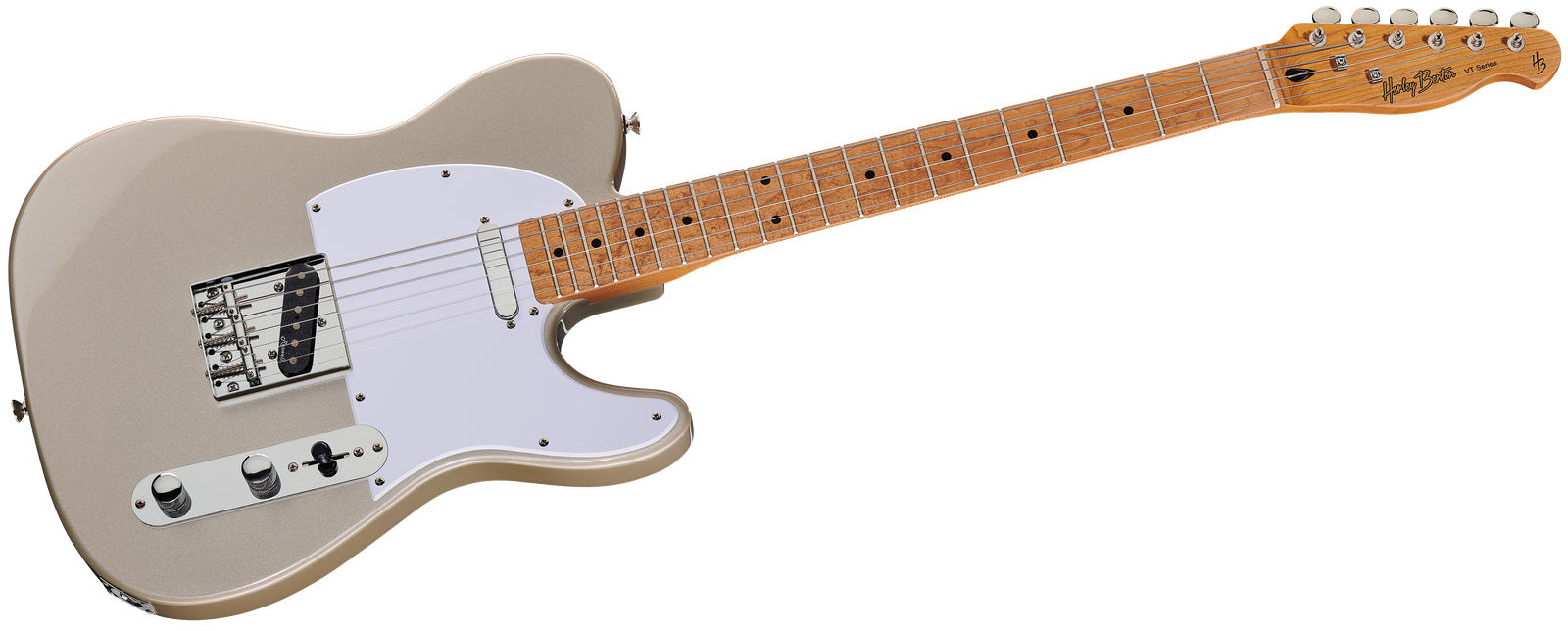 Harley Benton TE-62 Inka Silver electric guitar