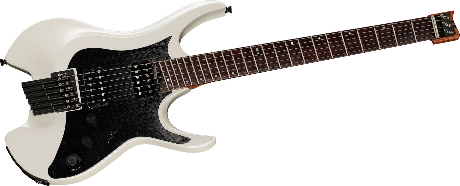 Mooer GTRS Guitars Wing 800 Int PW - Guitarra eléctrica sin cabeza