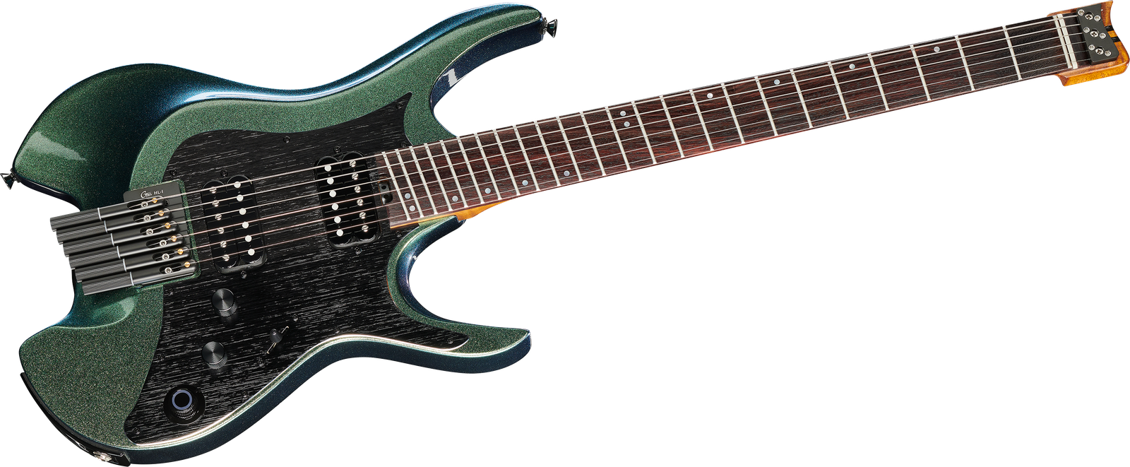 Front view of the Mooer GTRS Guitars Wing 900 Int AGR guitar
