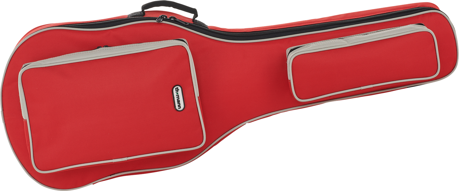 Frontalansicht des Thomann E-Gitarren Tasche RD