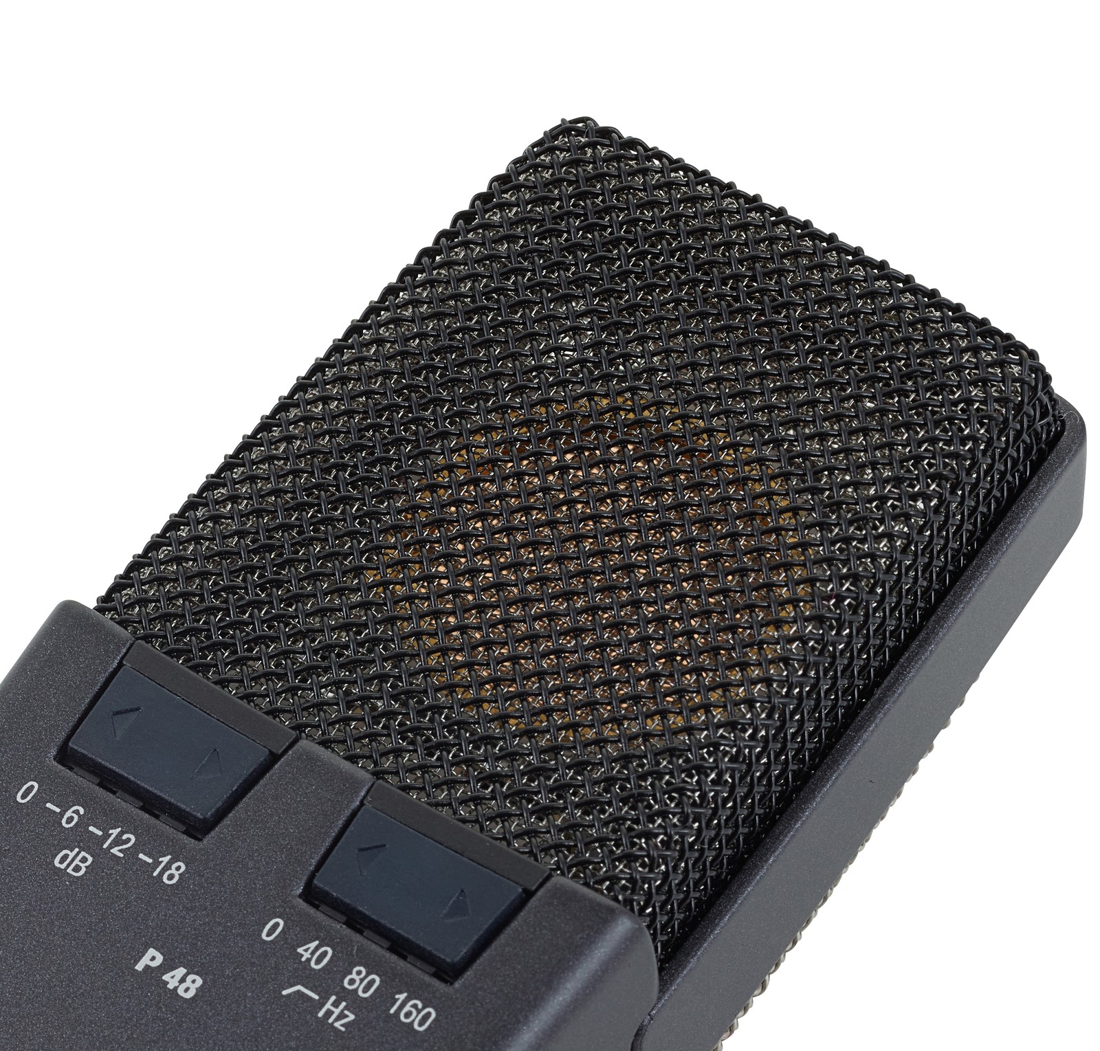 Studio Microphone AKG C414 XLS, capsule and controls