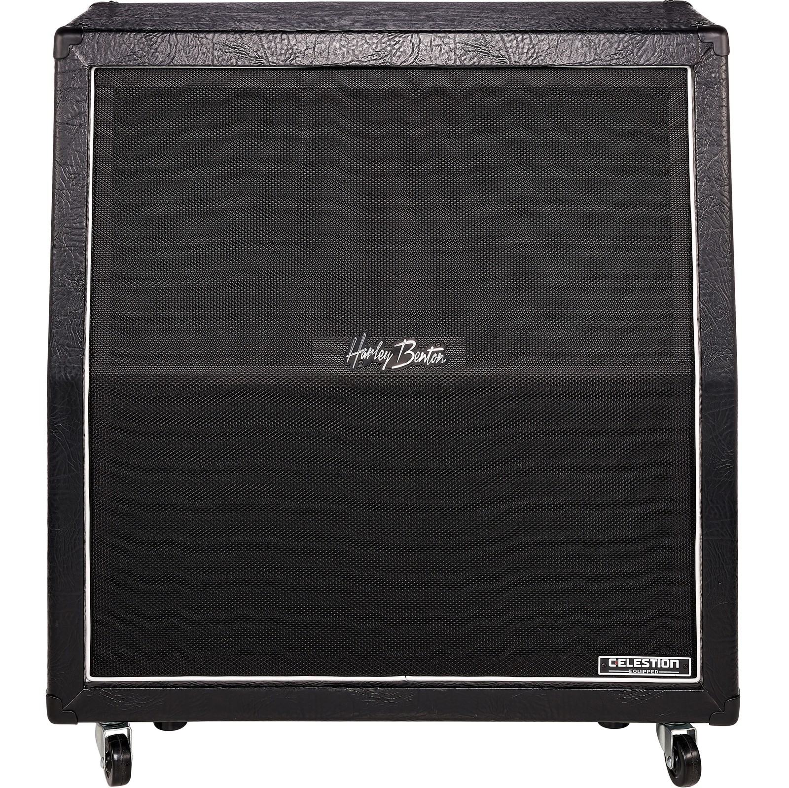 Harley Benton G412A Celestion V30 speaker cabinet, front view