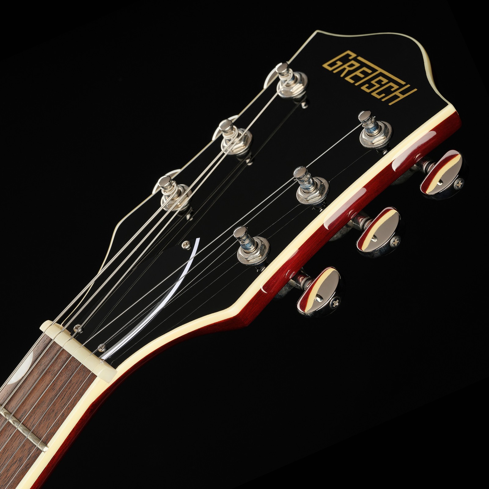 Gretsch E-Gitarre Kopfplatte
