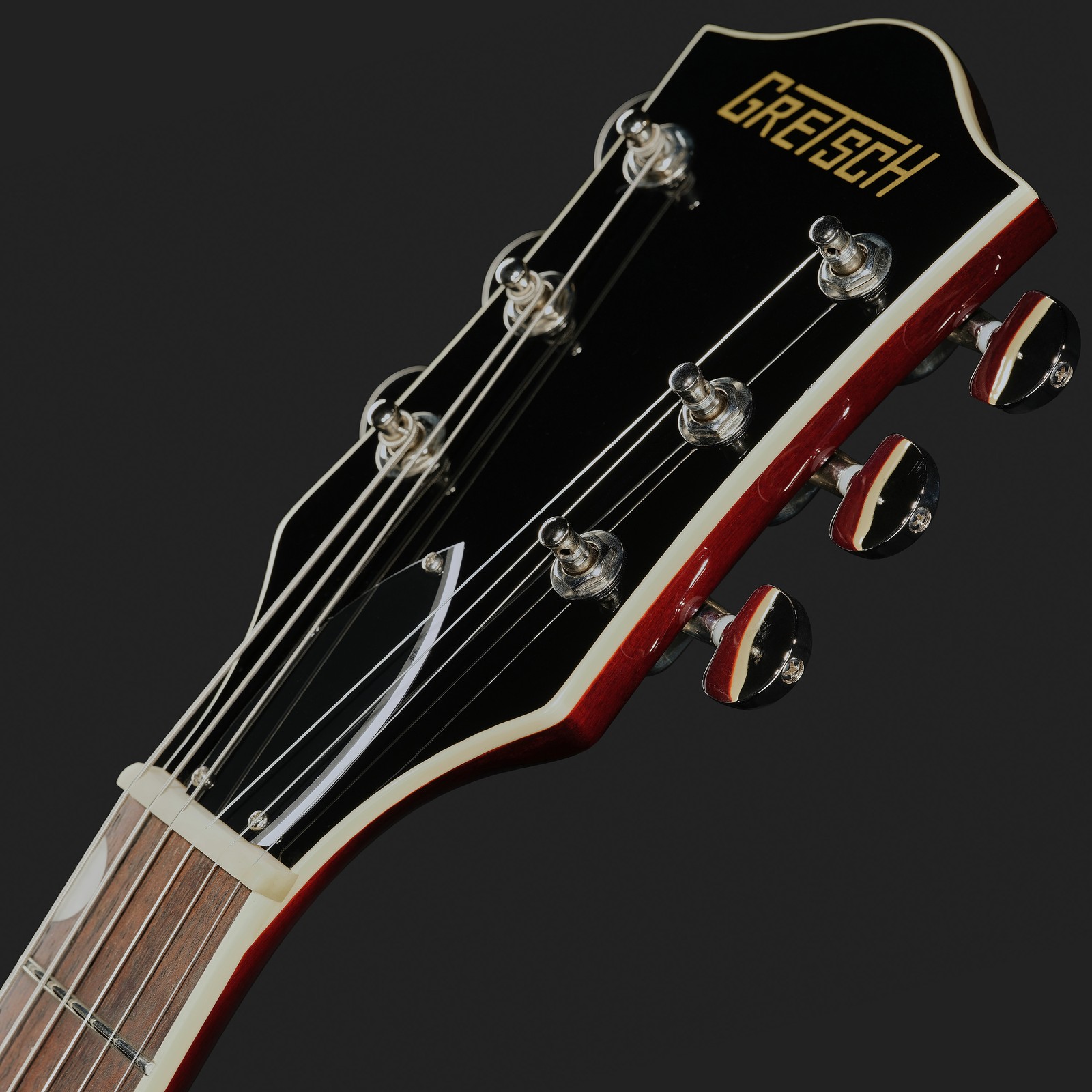 Gretsch E-Gitarre Kopfplatte