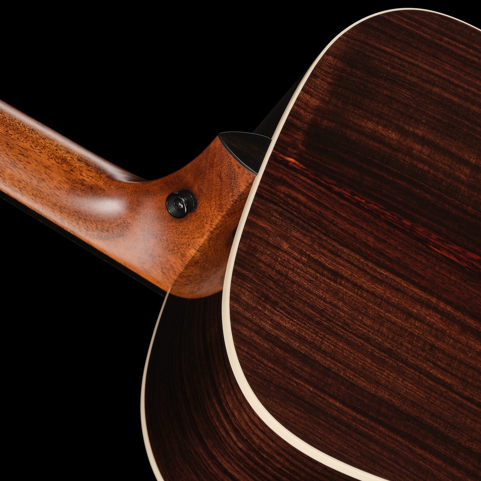 Gurtpin am Halsansatz der Taylor Gold Label 710e 