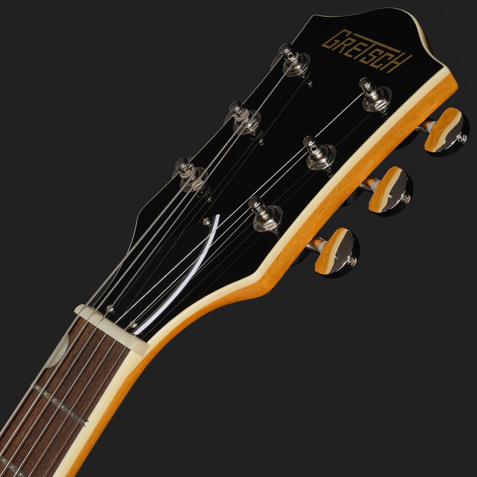 Gretsch E-Gitarre Kopfplatte
