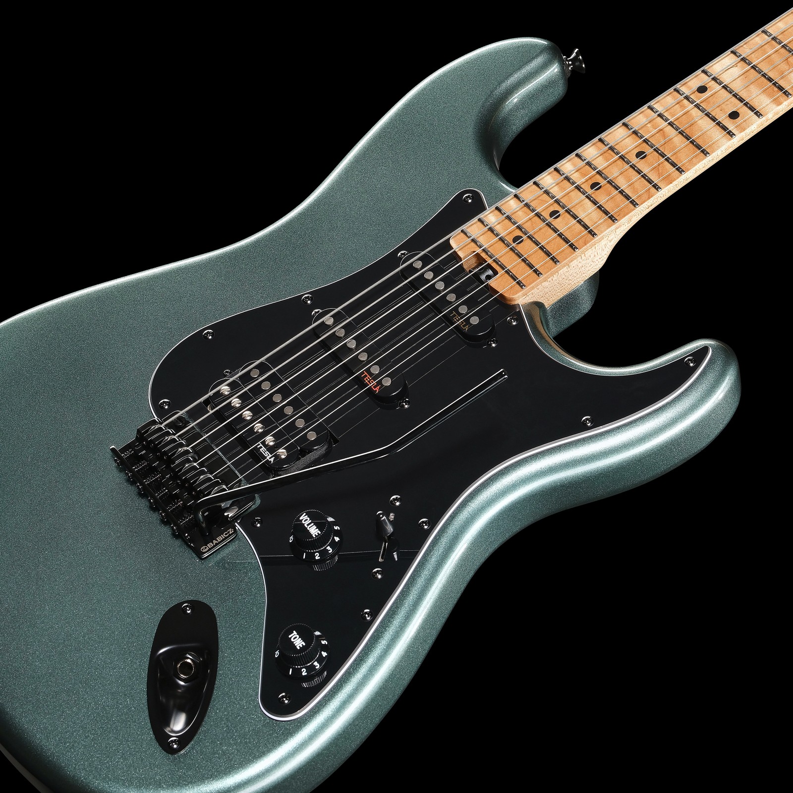 Humbucker und Singlecoils auf der Harley Benton ST-Modern Plus MN HSS GMB