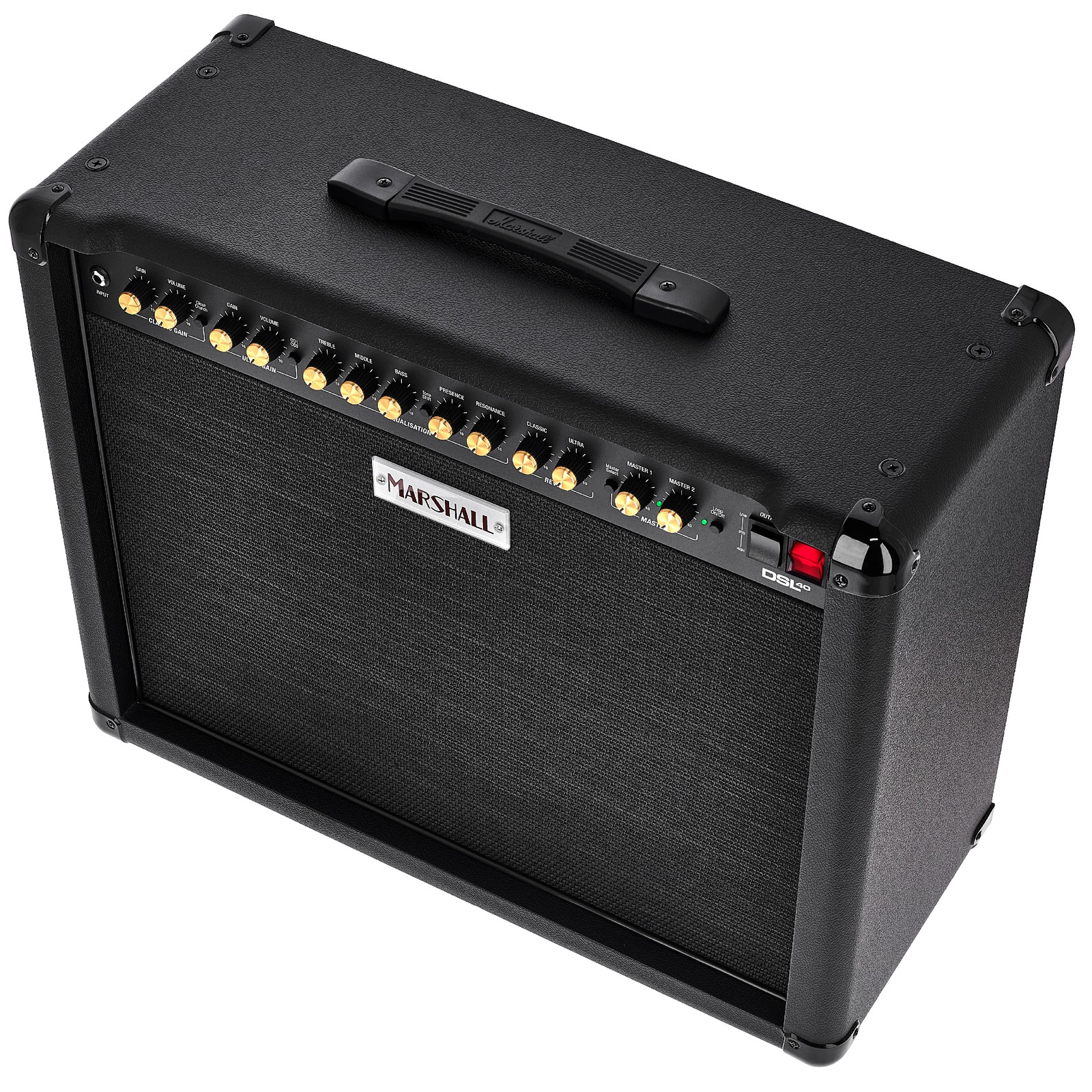 E-Gitarren Combo Verstärker Marshall DSL40CR Black von vorne
