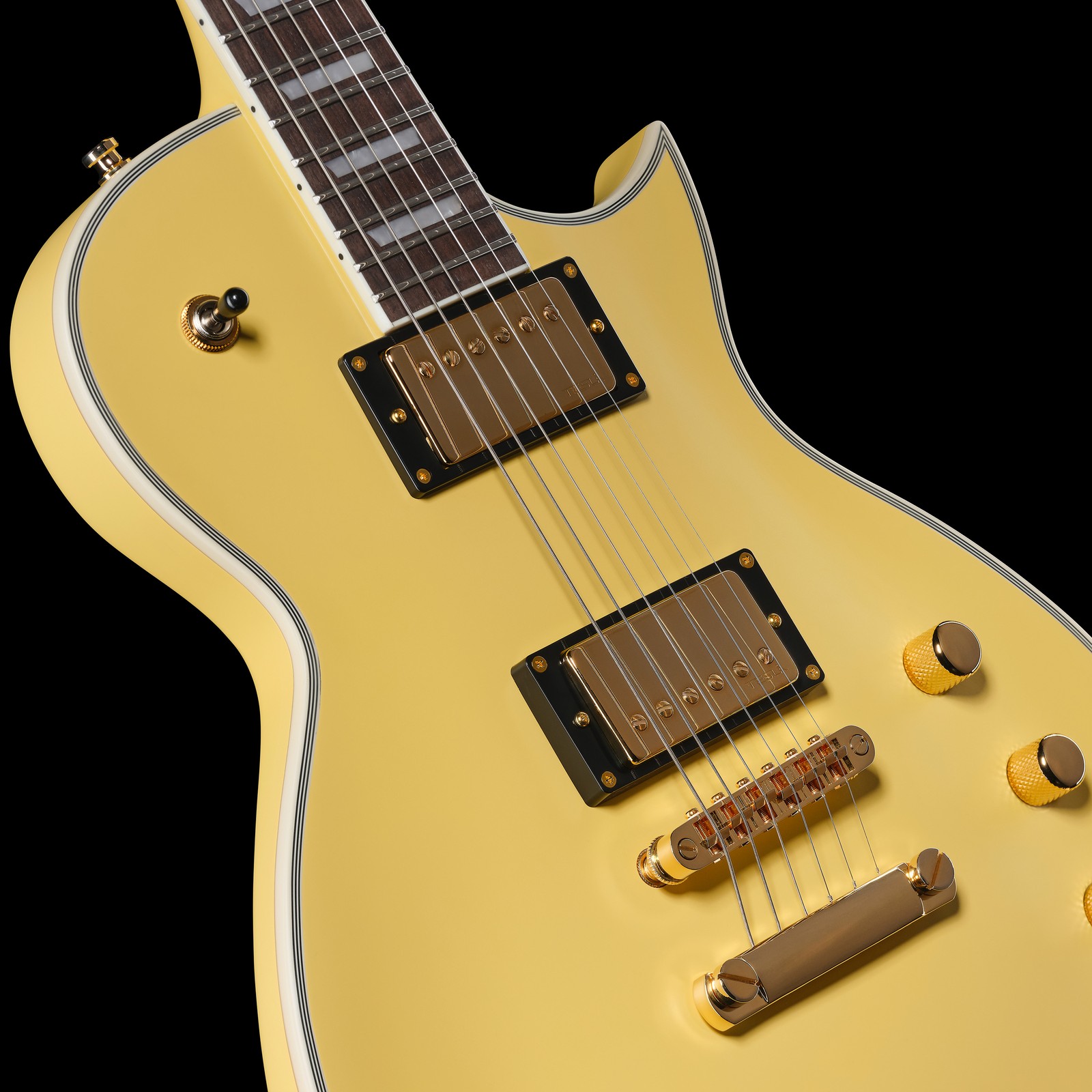 Harley Benton SC-Custom III Moritz Yellow Humbucker