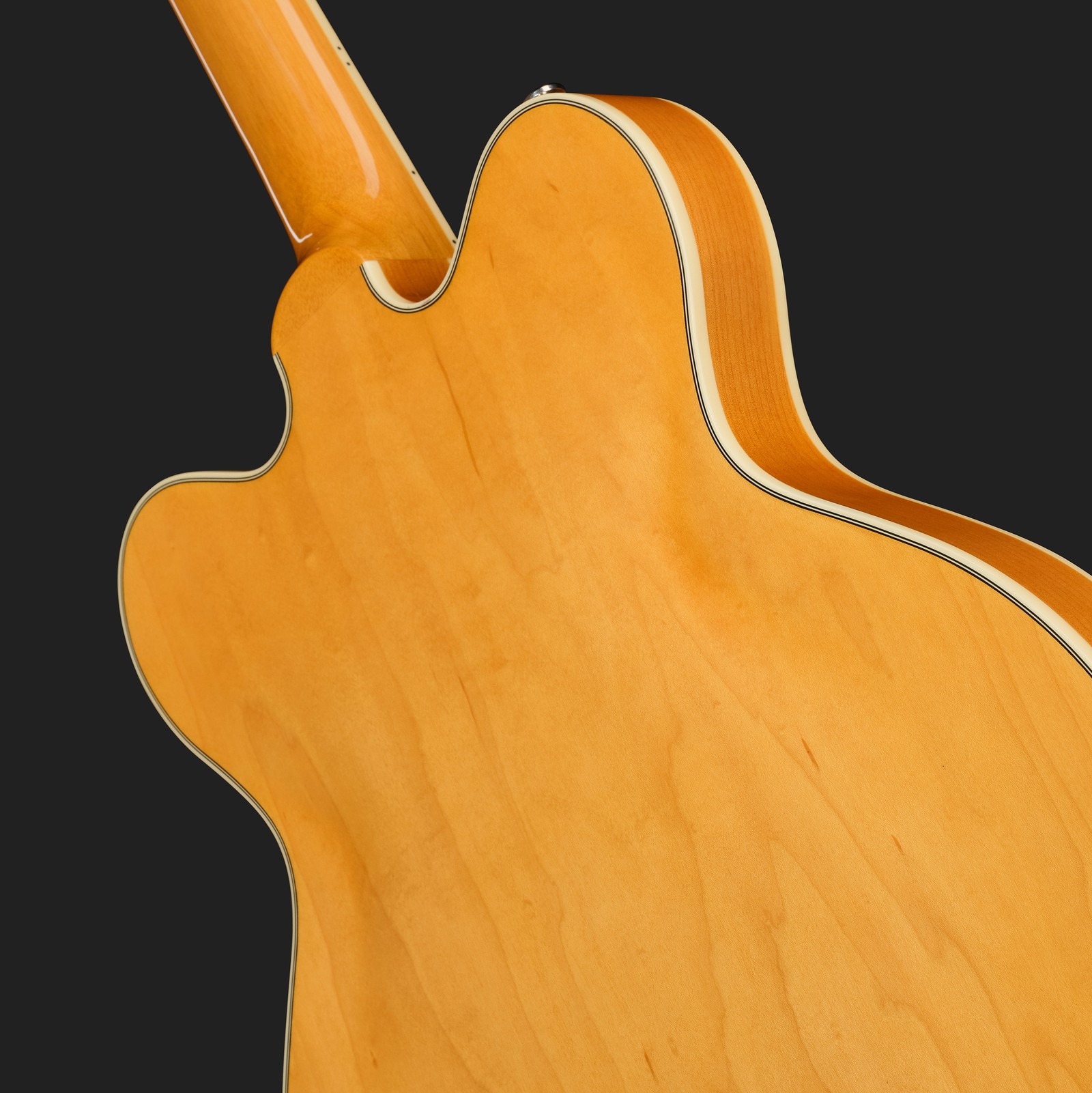Rückansicht vom Ahornkorpus der Gretsch G2622T Streamliner Club Double Cut VLAMB