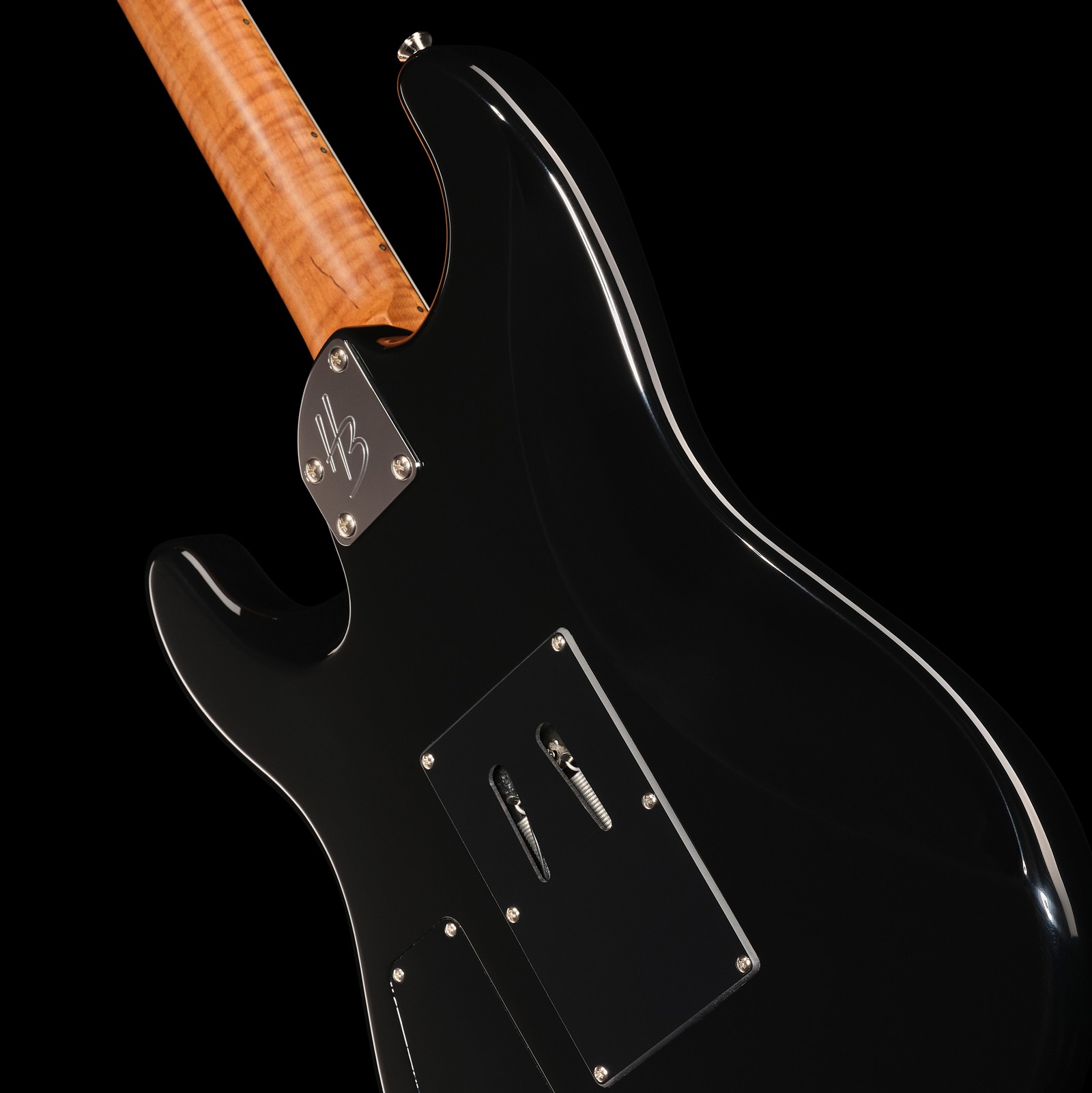 Halsübergang der Harley Benton ST-80FR MN Black