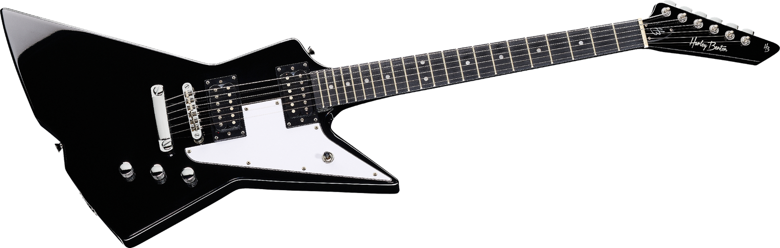 Metal Gitarre Harley Benton Extreme-76 BK Classic Serie 
