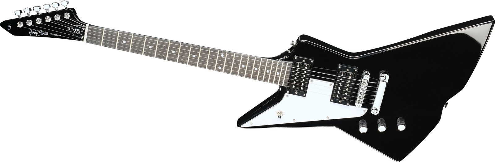 Harley Benton Extreme-76LH BK E-Gitarre