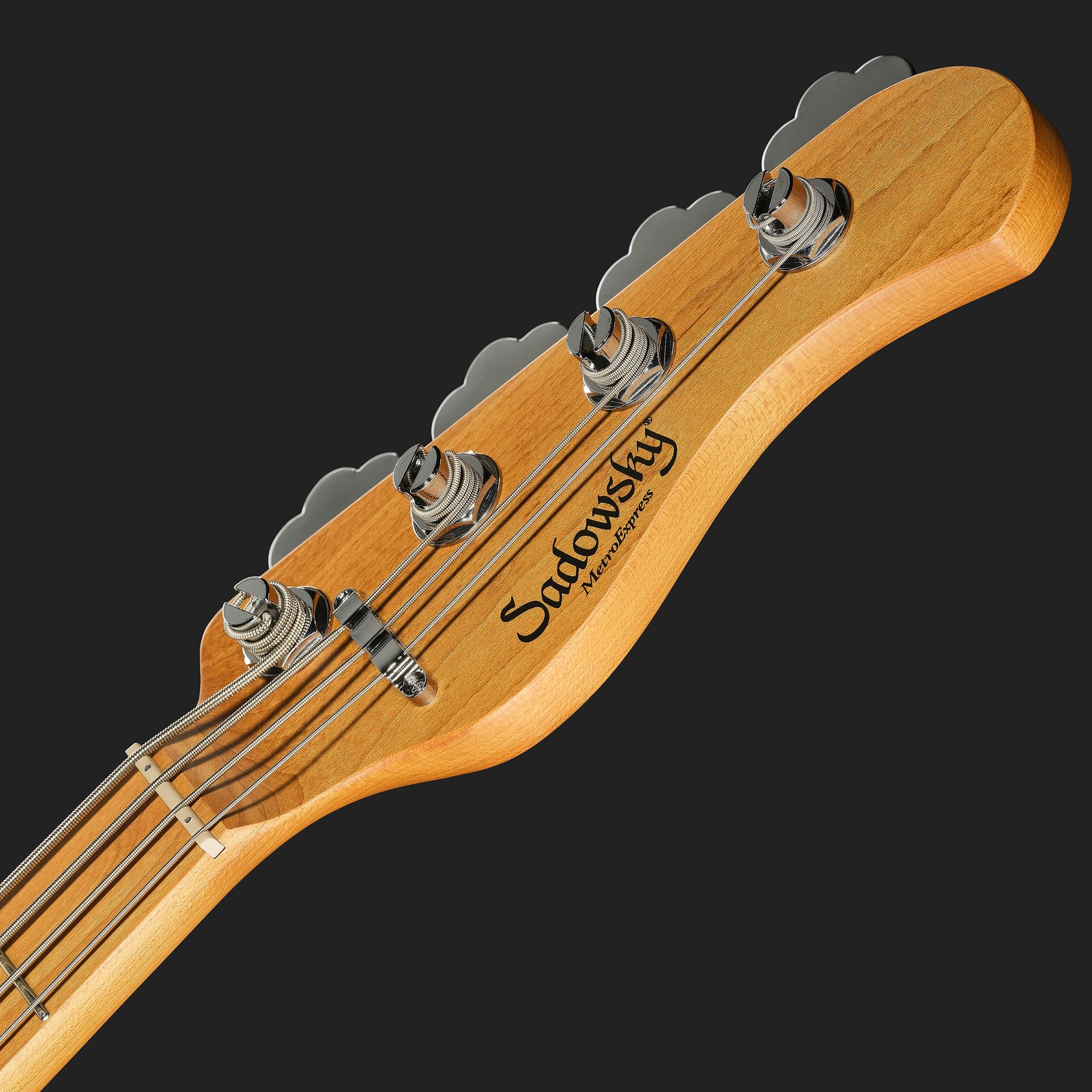 Kopfplatte des Sadowsky MetroExp21 HybPJ4 RM SSM E-Bass