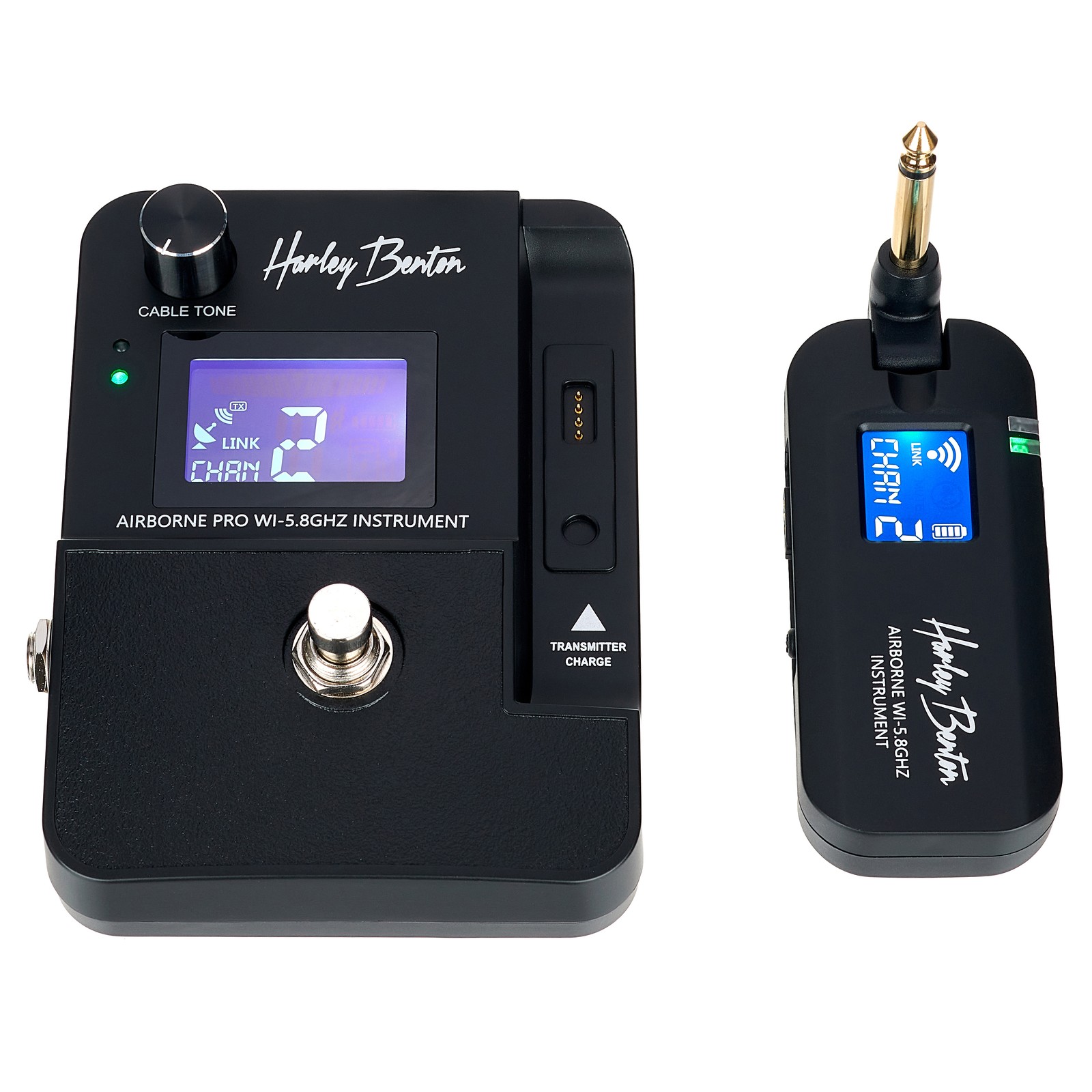 Harley Benton AirBorne Pro 5.8Ghz Instrument Digitales 5,8 GHz Funksystem