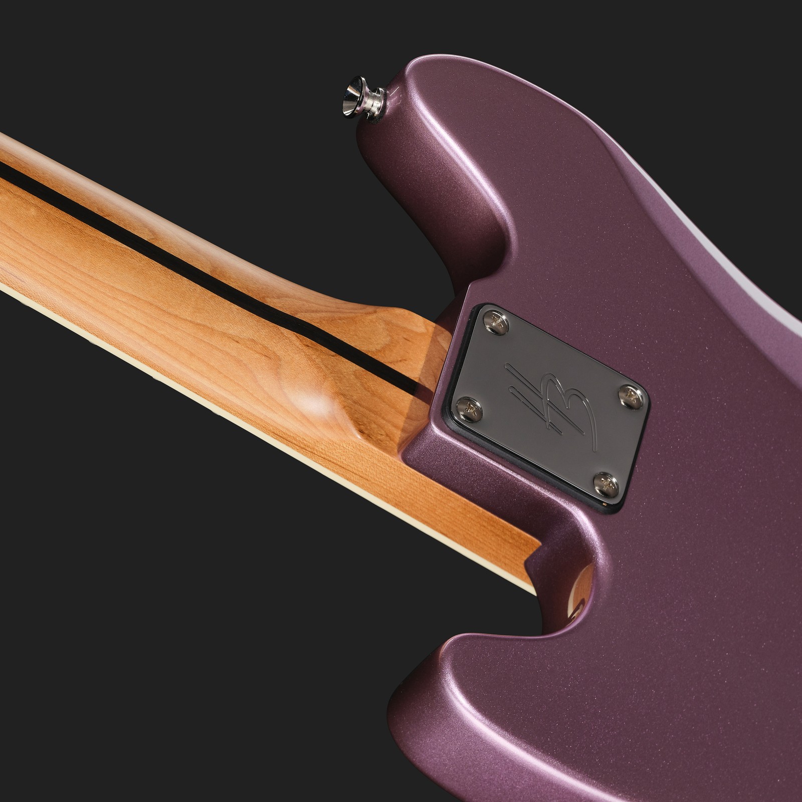 Harley Benton MV-4MSB Burgundy Mist, Rückseite