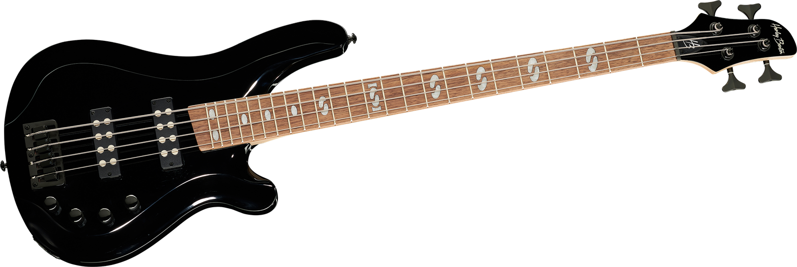 Harley Benton B-450 Black Progressive Serie