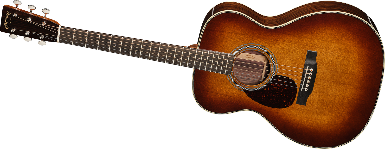 Martin Guitar OM28 Ambertone LH Westerngitarre