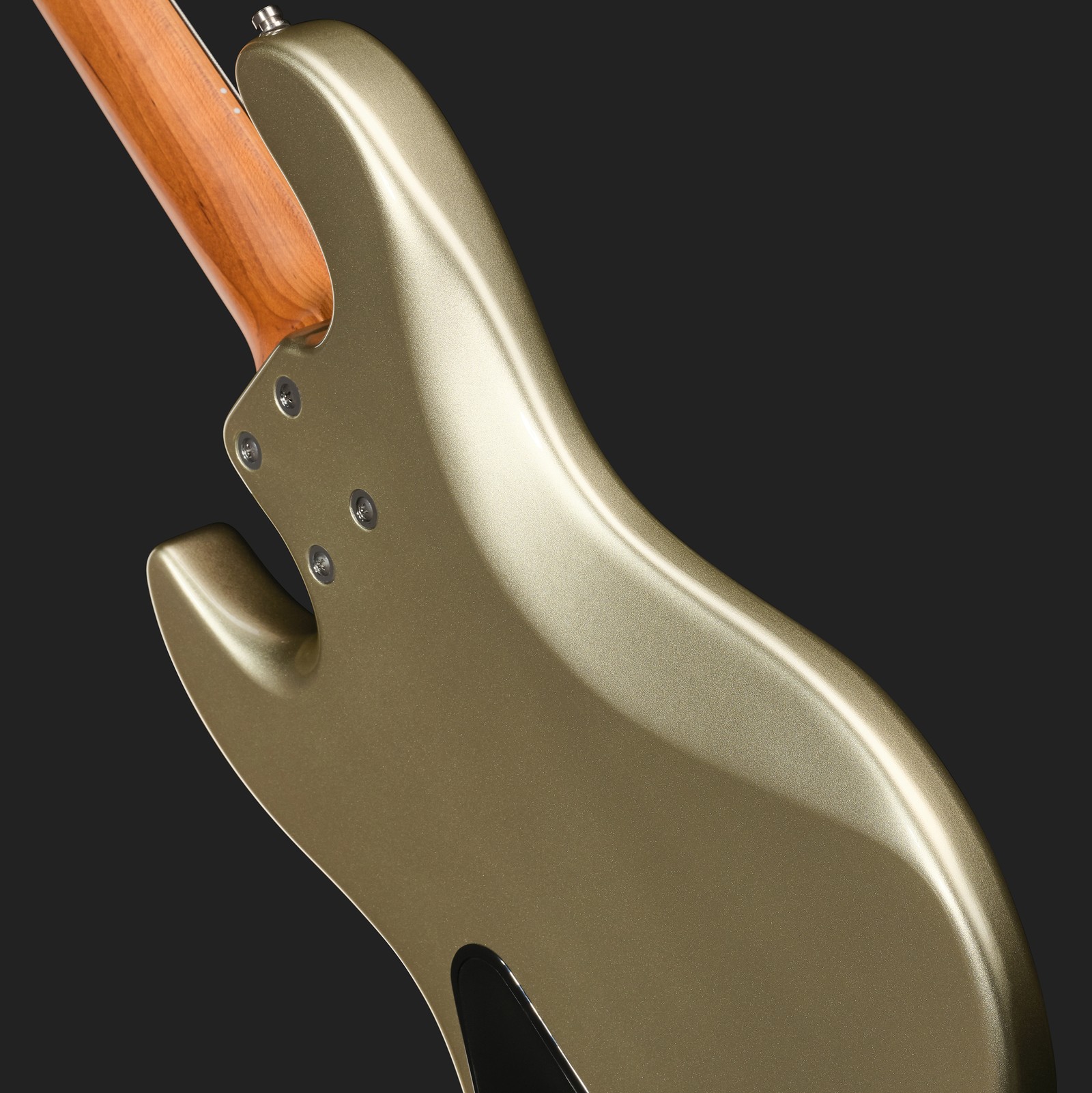 Maple neck, MetroExpress 21 Vintage M5 Maple Champagne, five-string bass guitar