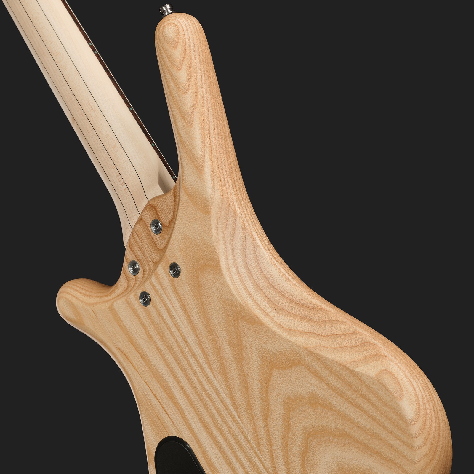 Warwick RB Corvette $$ 5 W HP, electric five-string bass, rear view