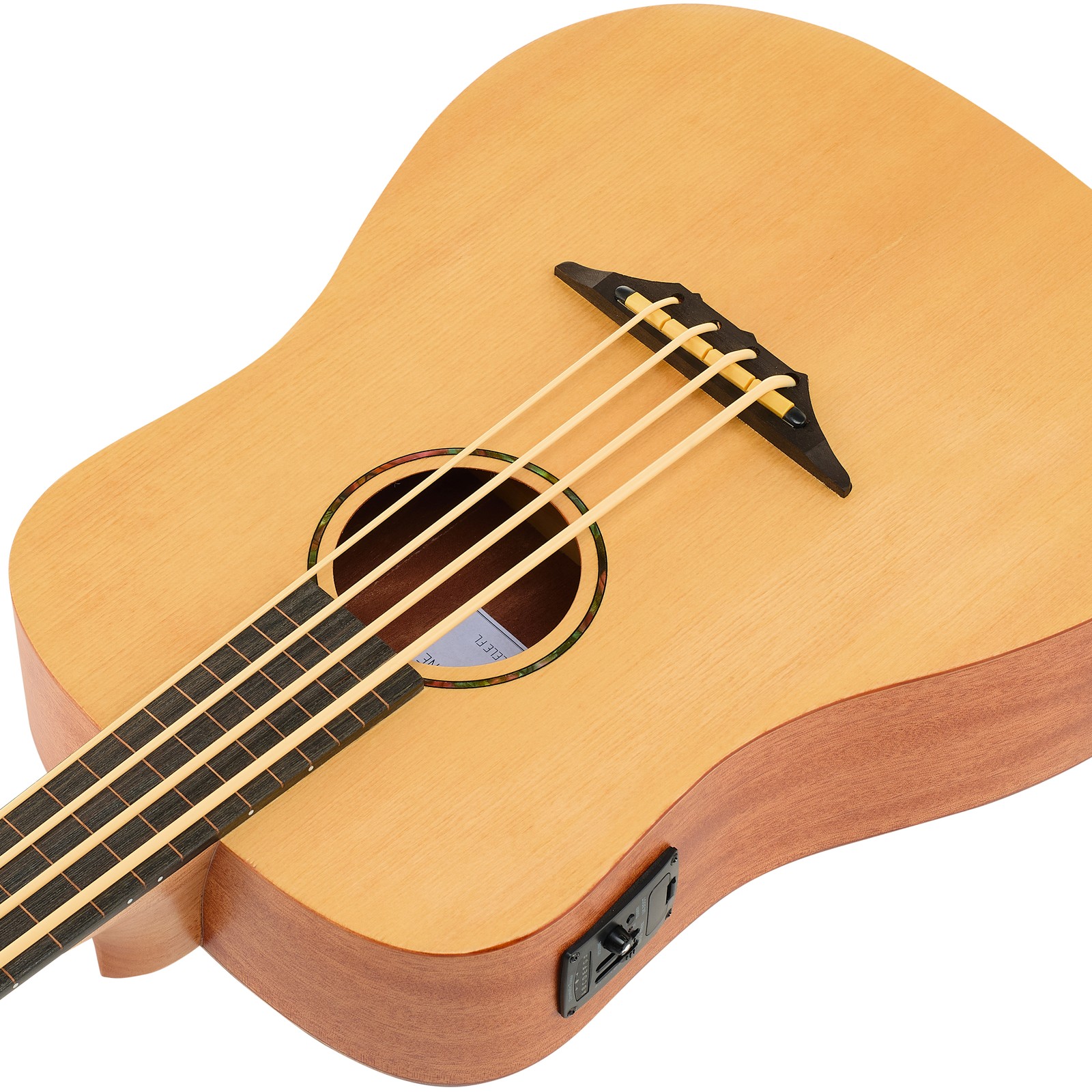 Harley Benton Kahuna CLU-Bass Ukulele FL with pickup and preamp