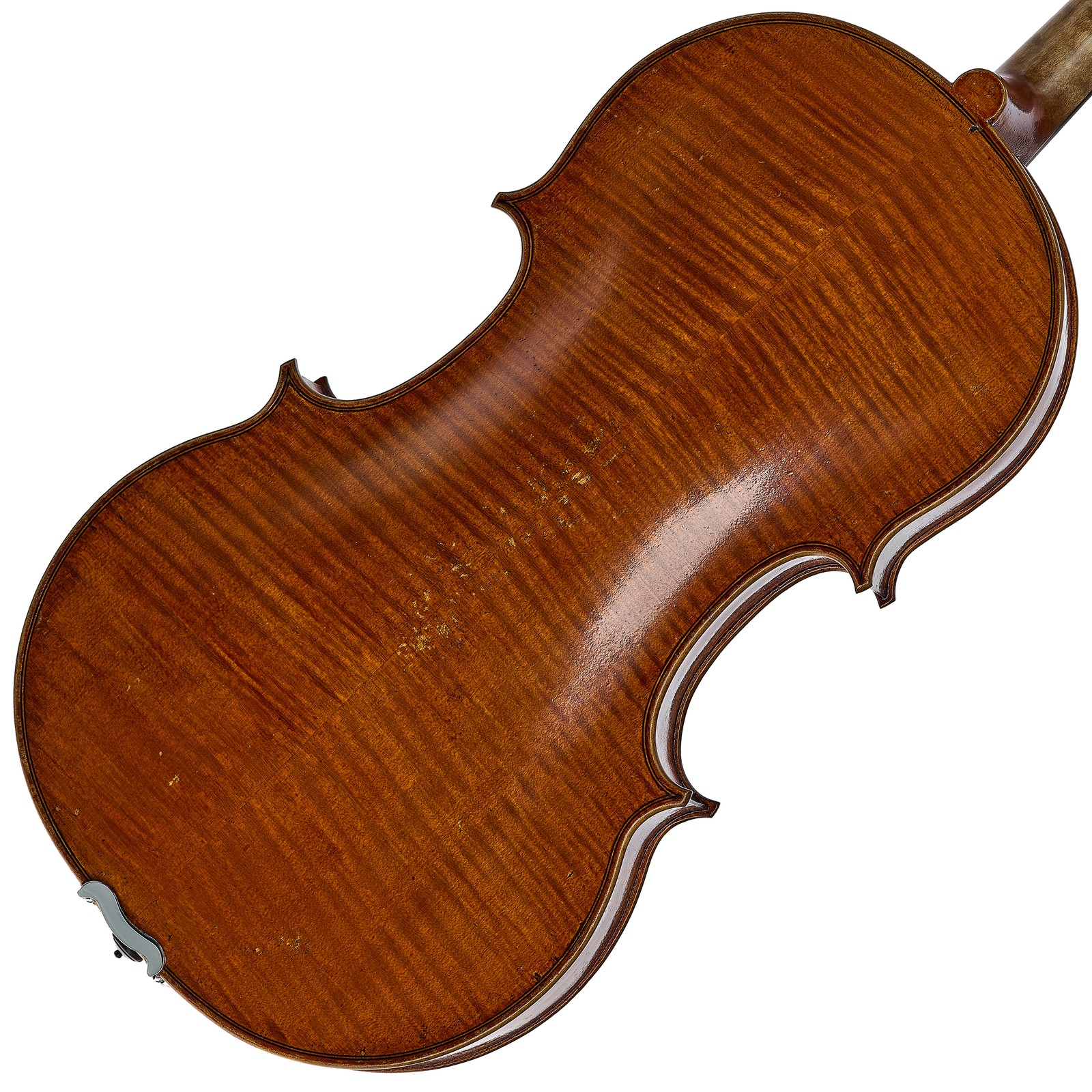 Back of the Scala Vilagio F.H. A. Guarneri Viola 1676