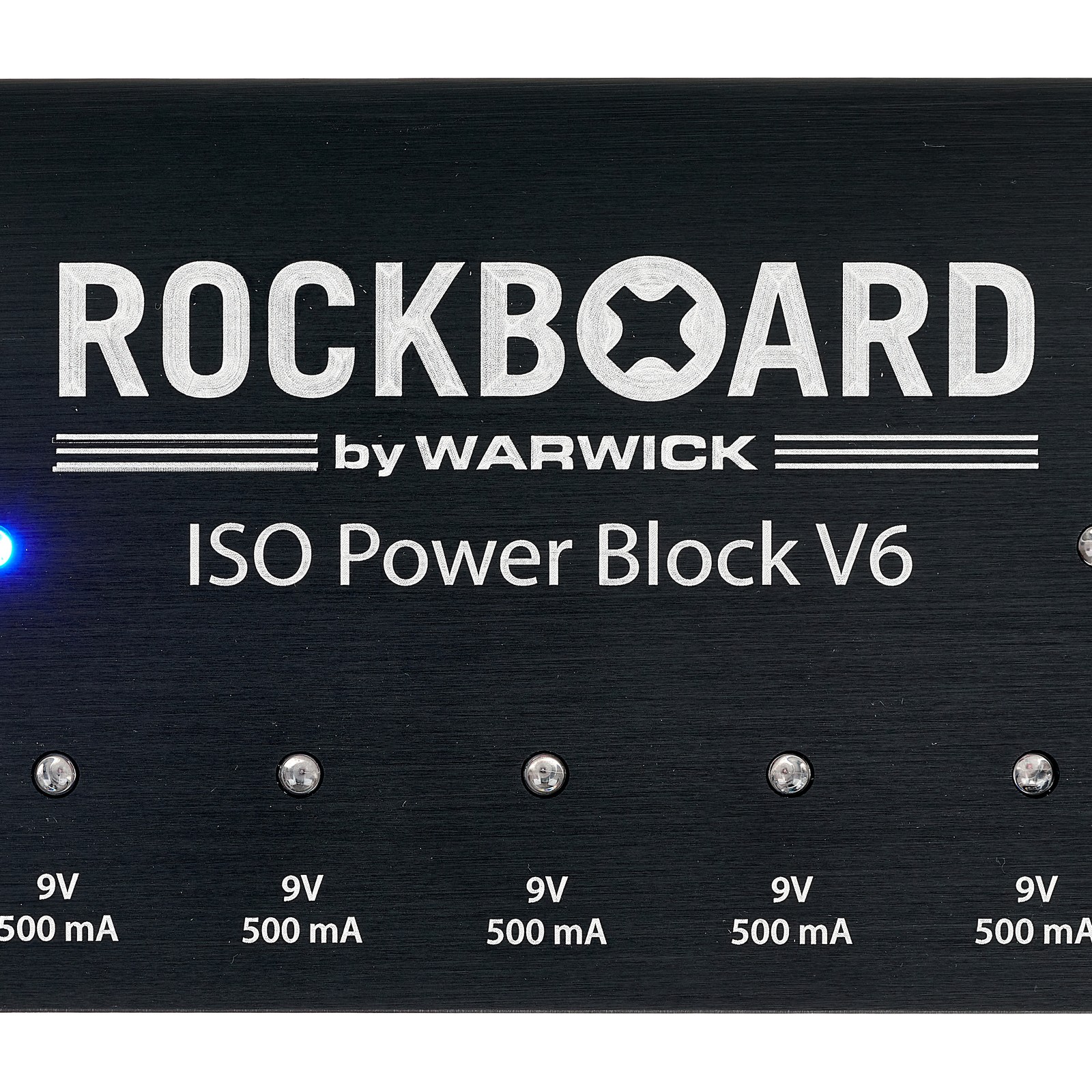 Detailansicht des Rockboard ISO Power Block V6 Multi-Netzteil für Effektgeräte
